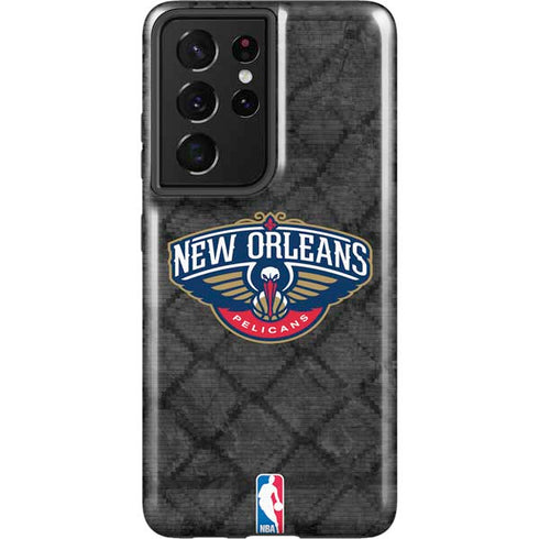 NBA New Orleans Pelicans Dark Rust Galaxy S21 Ultra 5G Pro Case