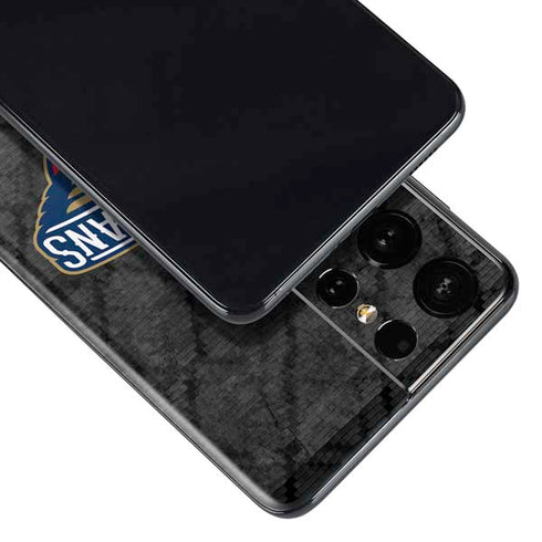 NBA New Orleans Pelicans Dark Rust Galaxy S21 Ultra 5G Skin