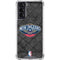 NBA New Orleans Pelicans Dark Rust Galaxy S22 Clear Case