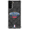 NBA New Orleans Pelicans Dark Rust Galaxy S22 Plus Clear Case