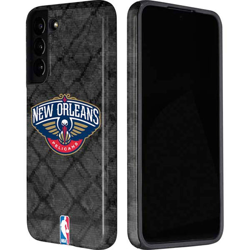 NBA New Orleans Pelicans Dark Rust Galaxy S22 Plus Pro Case
