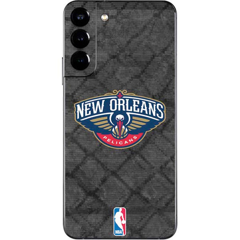NBA New Orleans Pelicans Dark Rust Galaxy S22 Plus Skin