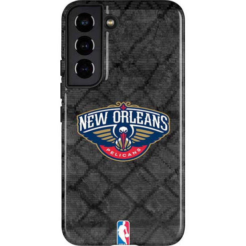 NBA New Orleans Pelicans Dark Rust Galaxy S22 Pro Case