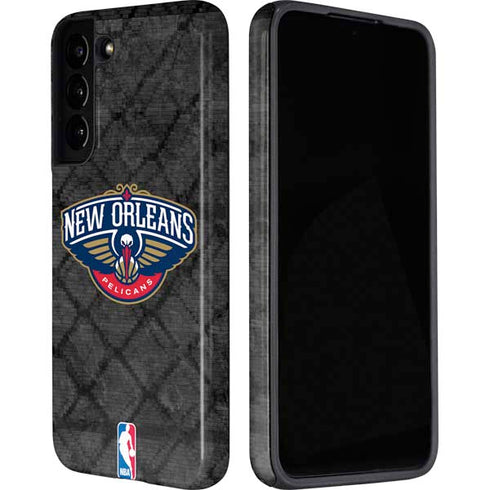 NBA New Orleans Pelicans Dark Rust Galaxy S22 Pro Case