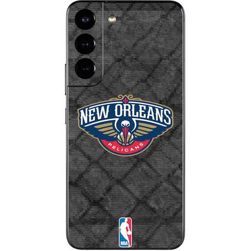 NBA New Orleans Pelicans Dark Rust Galaxy S22 Skin