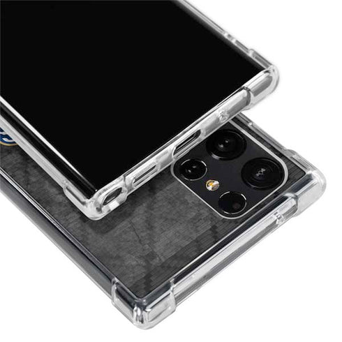 NBA New Orleans Pelicans Dark Rust Galaxy S22 Ultra Clear Case