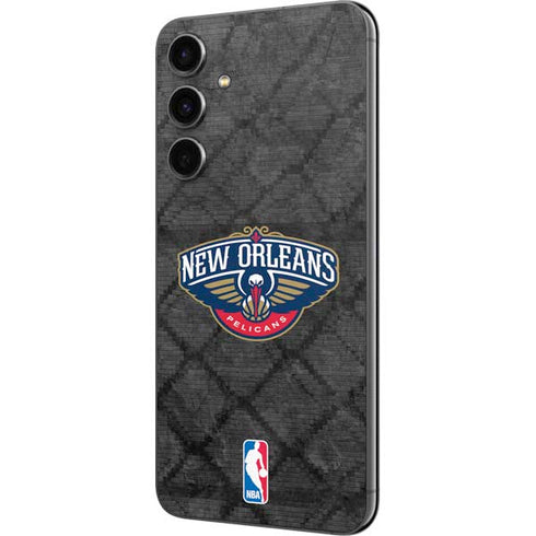 NBA New Orleans Pelicans Dark Rust Galaxy S23 FE Skin