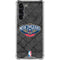 NBA New Orleans Pelicans Dark Rust Galaxy S23 Plus Clear Case