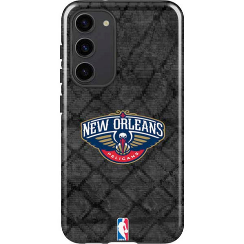 NBA New Orleans Pelicans Dark Rust Galaxy S23 Plus Pro Case