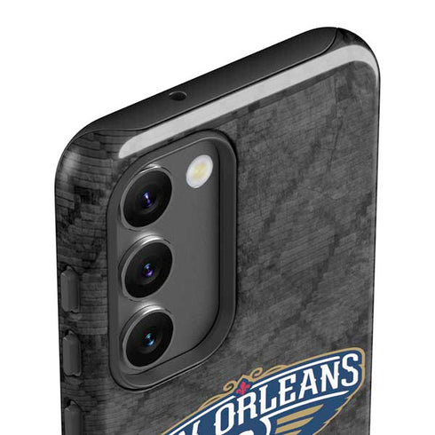 NBA New Orleans Pelicans Dark Rust Galaxy S23 Plus Pro Case