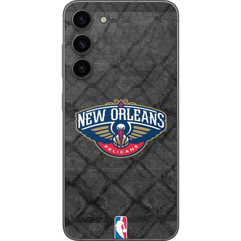 NBA New Orleans Pelicans Dark Rust Galaxy S23 Plus Skin