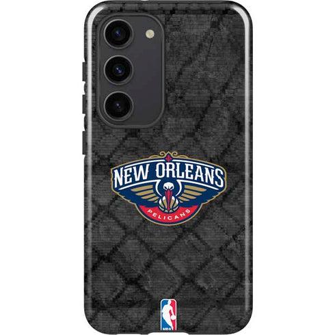 NBA New Orleans Pelicans Dark Rust Galaxy S23 Pro Case