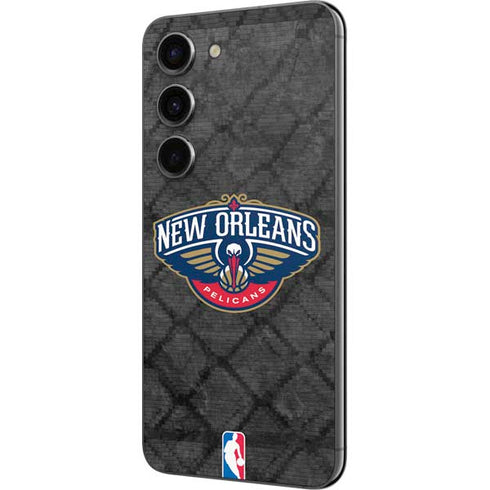 NBA New Orleans Pelicans Dark Rust Galaxy S23 Skin