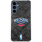 NBA New Orleans Pelicans Dark Rust Galaxy S24 Clear Case