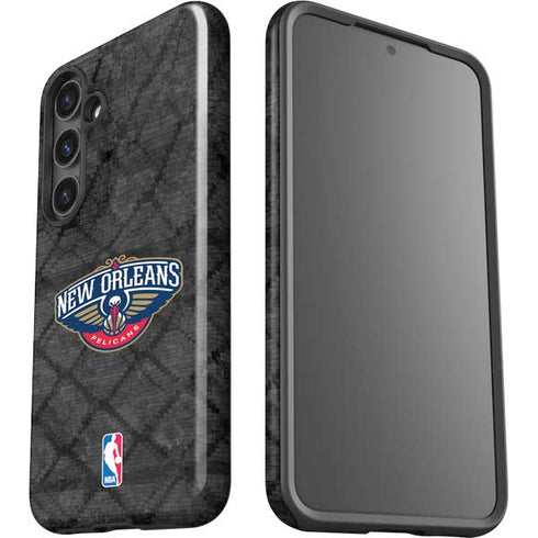 NBA New Orleans Pelicans Dark Rust Galaxy S24 Plus Impact Case
