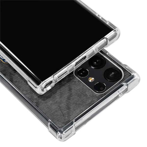 NBA New Orleans Pelicans Dark Rust Galaxy S24 Ultra Clear Case