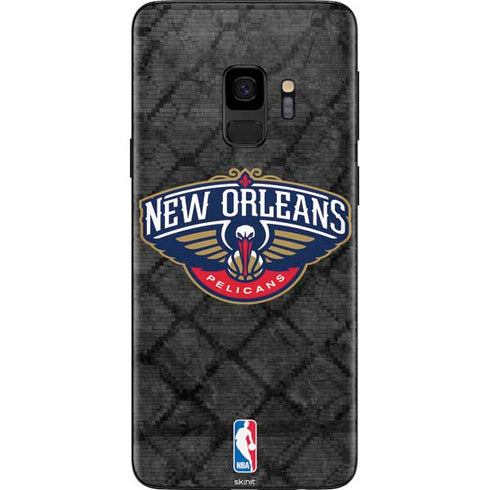 NBA New Orleans Pelicans Dark Rust Galaxy S9 Skin