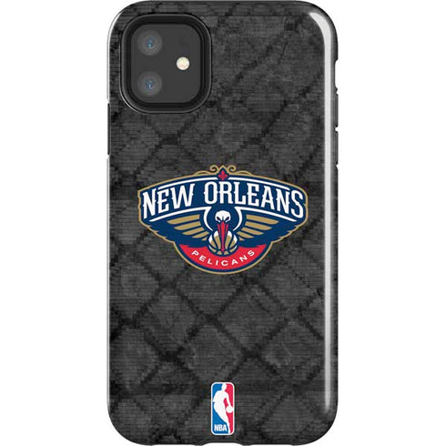 NBA New Orleans Pelicans Dark Rust iPhone 11 Impact Case