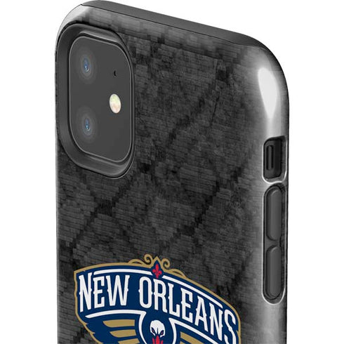 NBA New Orleans Pelicans Dark Rust iPhone 11 Impact Case