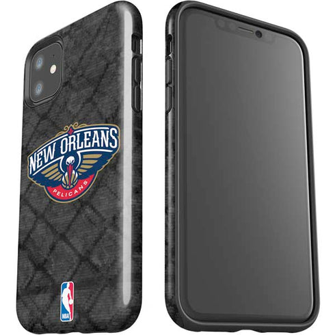 NBA New Orleans Pelicans Dark Rust iPhone 11 Impact Case