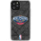 NBA New Orleans Pelicans Dark Rust iPhone 11 Pro Clear Case