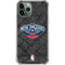 NBA New Orleans Pelicans Dark Rust iPhone 11 Pro Max Clear Case