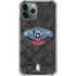 NBA New Orleans Pelicans Dark Rust iPhone 11 Pro Max Clear Case