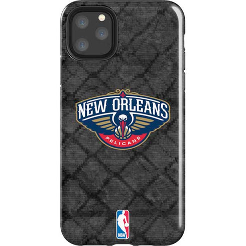 NBA New Orleans Pelicans Dark Rust iPhone 11 Pro Max Impact Case