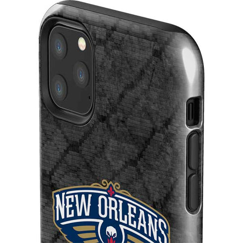 NBA New Orleans Pelicans Dark Rust iPhone 11 Pro Max Impact Case