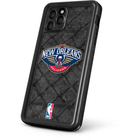 NBA New Orleans Pelicans Dark Rust iPhone 11 Pro Waterproof Case