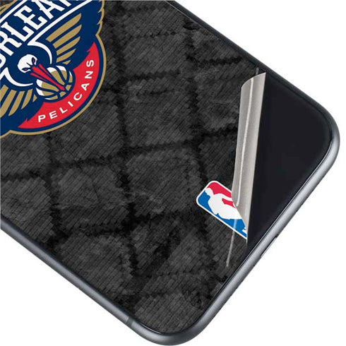 NBA New Orleans Pelicans Dark Rust iPhone 11 Skin
