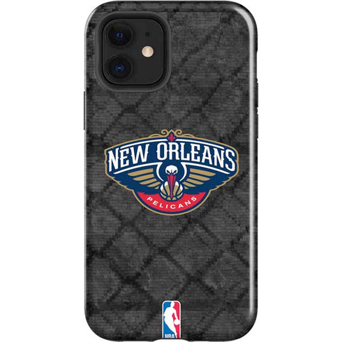 NBA New Orleans Pelicans Dark Rust iPhone 12 Impact Case
