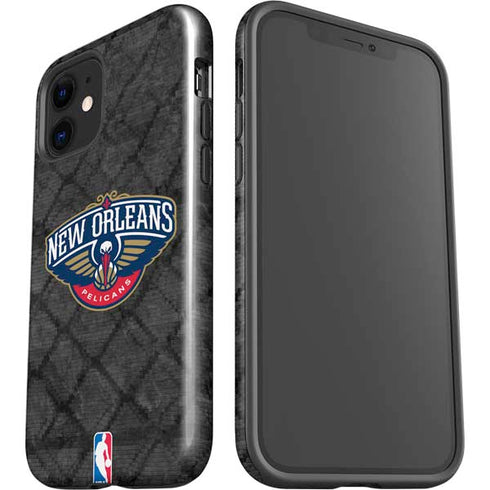 NBA New Orleans Pelicans Dark Rust iPhone 12 Impact Case