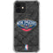 NBA New Orleans Pelicans Dark Rust iPhone 12 Mini Clear Case