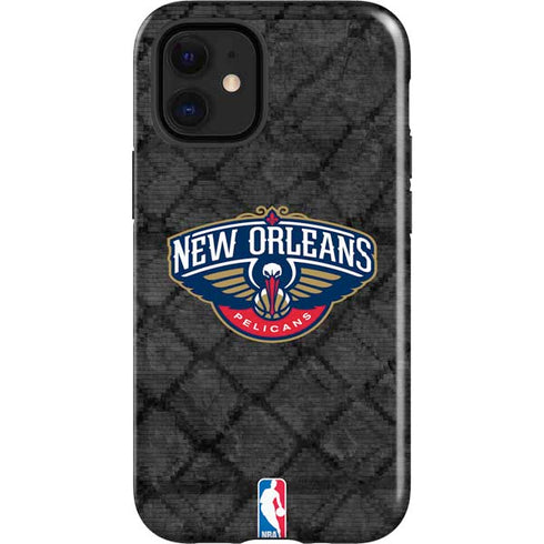NBA New Orleans Pelicans Dark Rust iPhone 12 Mini Impact Case