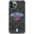 NBA New Orleans Pelicans Dark Rust iPhone 12 Pro Clear Case