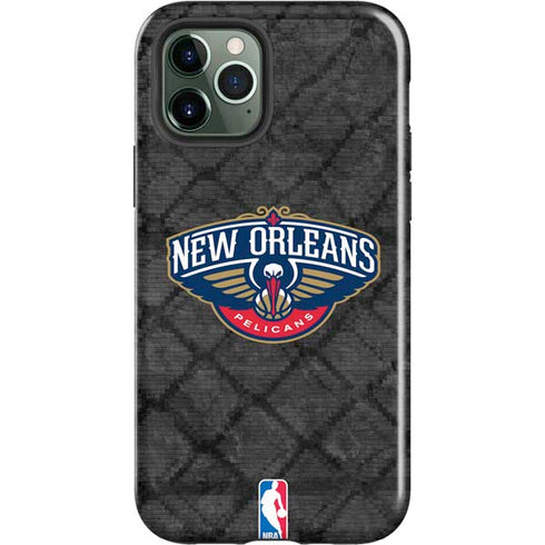 NBA New Orleans Pelicans Dark Rust iPhone 12 Pro Impact Case