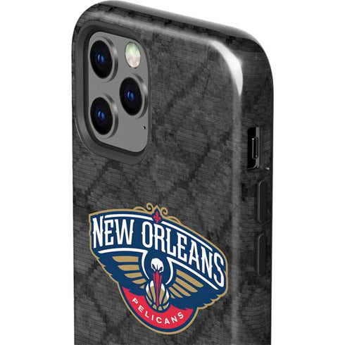 NBA New Orleans Pelicans Dark Rust iPhone 12 Pro Impact Case