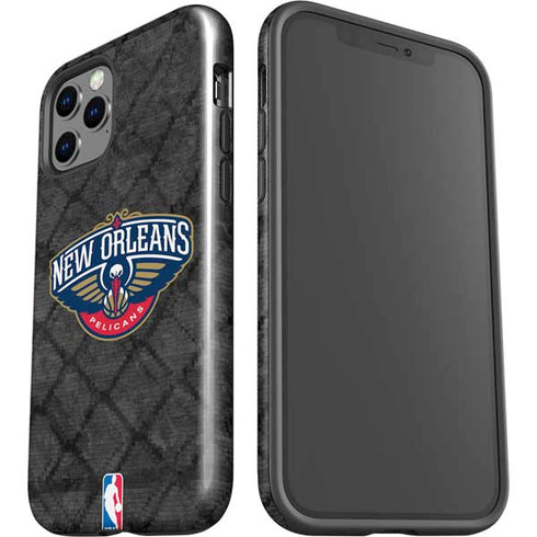 NBA New Orleans Pelicans Dark Rust iPhone 12 Pro Impact Case