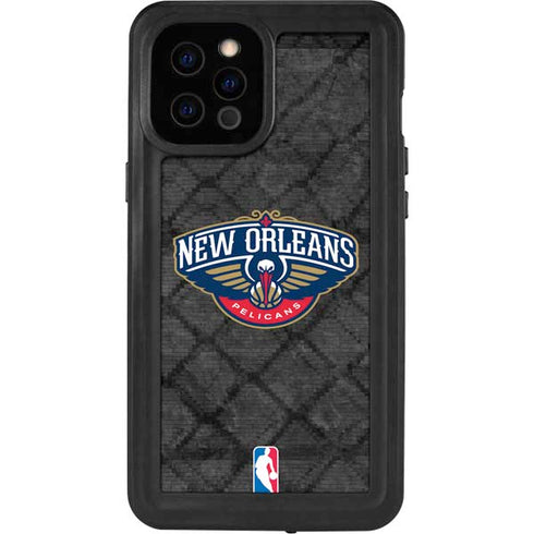 NBA New Orleans Pelicans Dark Rust iPhone 12 Pro Max Waterproof Case