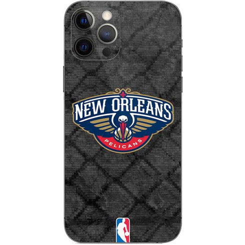 NBA New Orleans Pelicans Dark Rust iPhone 12 Pro Skin