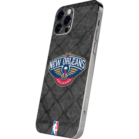 NBA New Orleans Pelicans Dark Rust iPhone 12 Pro Skin