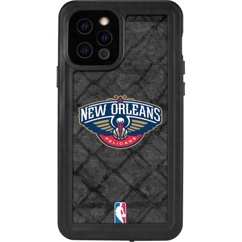 NBA New Orleans Pelicans Dark Rust iPhone 12 Pro Waterproof Case