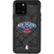 NBA New Orleans Pelicans Dark Rust iPhone 12 Pro Waterproof Case