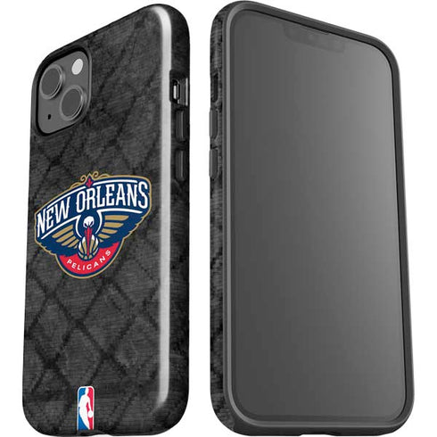 NBA New Orleans Pelicans Dark Rust iPhone 13 Impact Case