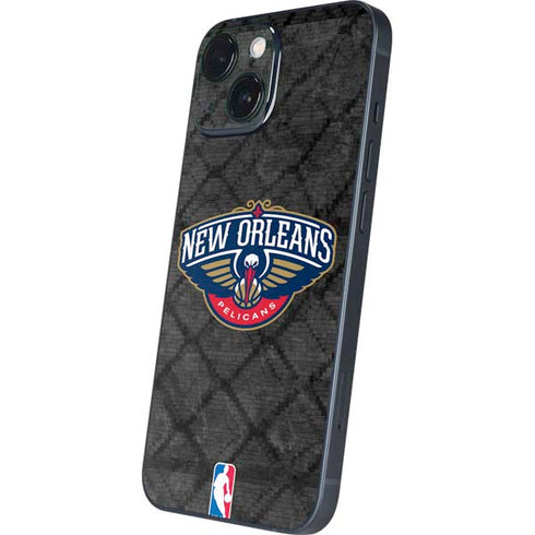 NBA New Orleans Pelicans Dark Rust iPhone 13 Mini Skin