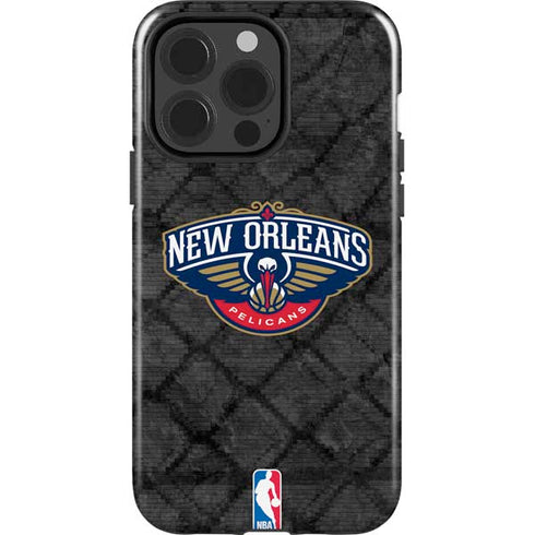 NBA New Orleans Pelicans Dark Rust iPhone 13 Pro Impact Case