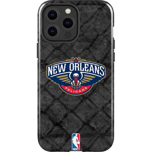 NBA New Orleans Pelicans Dark Rust iPhone 13 Pro Max Impact Case