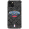 NBA New Orleans Pelicans Dark Rust iPhone 14 Clear Case