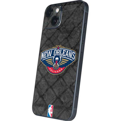 NBA New Orleans Pelicans Dark Rust iPhone 14 Plus Skin